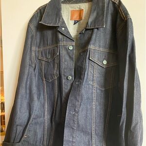 Gap dark denim jacket xl